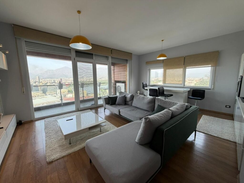 Apartment 2+1+2 for rent near the Botanical Garden 🌿  • Typology: 2 bedrooms + 1 living room + 2 bathrooms  • Fully furnished 🛋️  • Floor: 4  • Quiet and preferred area  • Close to nature and fresh air  💰 Price: 100,000 lek / month7y =
