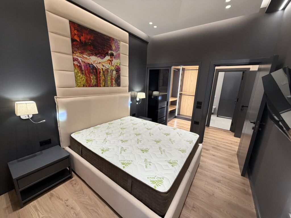 🏡 Luxurious apartment for rent 📍 Tirana Garden Building, 21 Dhjetori  🏢 12th floor (with 2 elevators) ✨ High standards and maximum comfort  💶 Price: 900€/month  