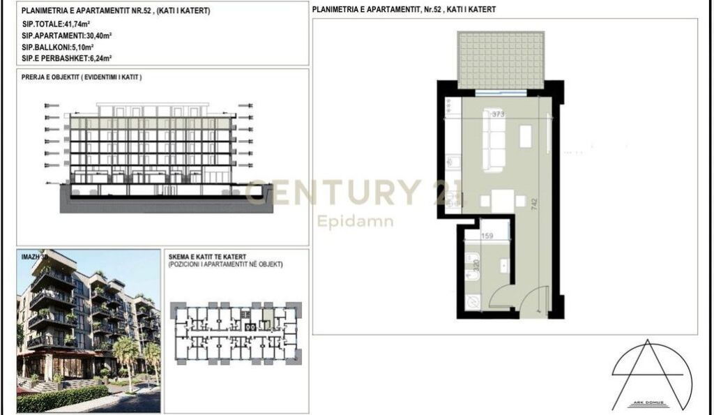 STUDIO IN VENDITA AL ROADSIDE RESIDENCE, GOLEM!    45.914 €