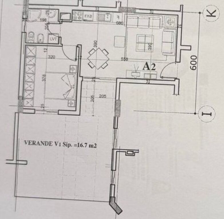 Apartment 1+1 for sale in Astir, near Ozon