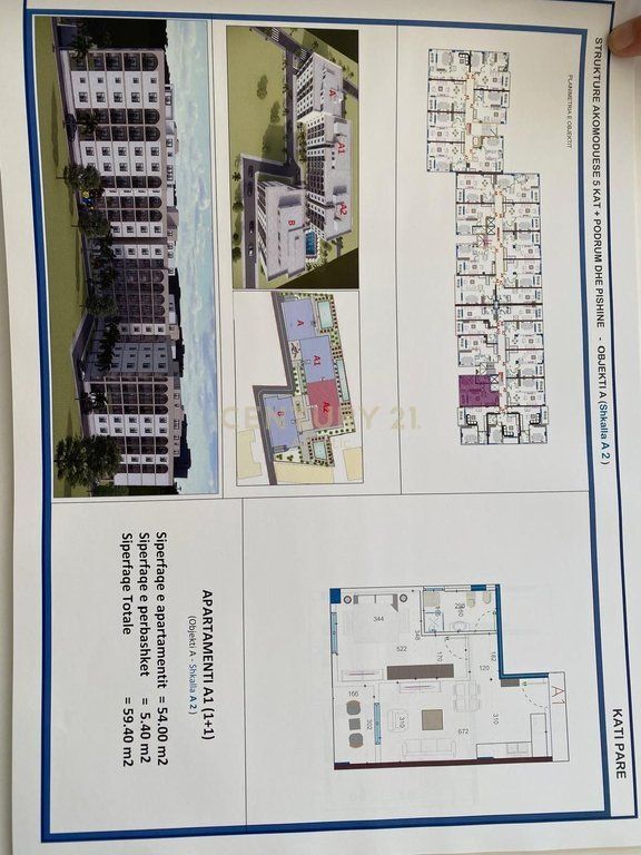 NDERTIM I RI! SHITET APARTAMENT 1+1 NE GOLEM