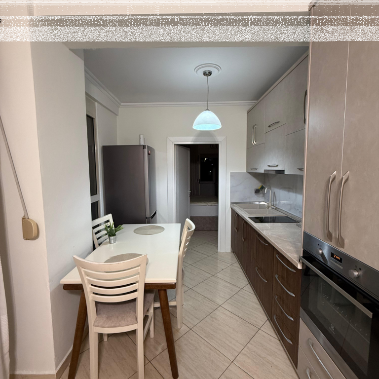 Apartament me qira 1+1 mbrapa ish Europianit