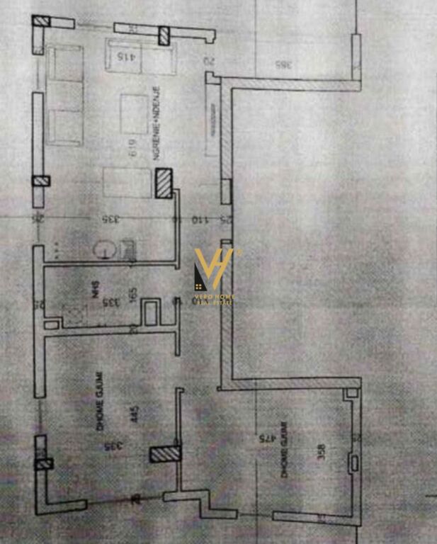 SHITET APARTAMENT 2+1+VERANDE NE XHAMLLIK 250.000 EURO