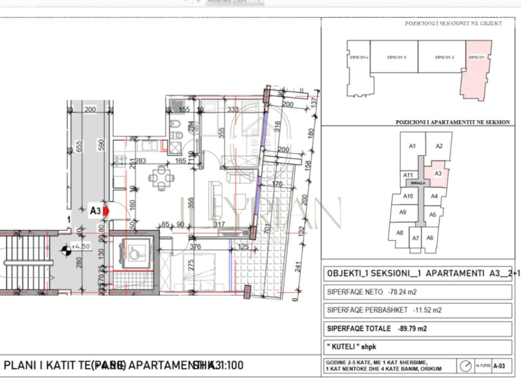 2+1 Apartment with intelligent floor plan – space, light and comfort
