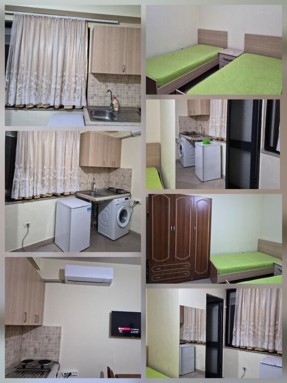 Tirane, Jepet me qera garsonier 1+1 Kati 1, 30 m² 300 Mije Lek (RR Qemal Stafa perballe Shkolles Fan Noli-2 min me Pazarin e Ri)
