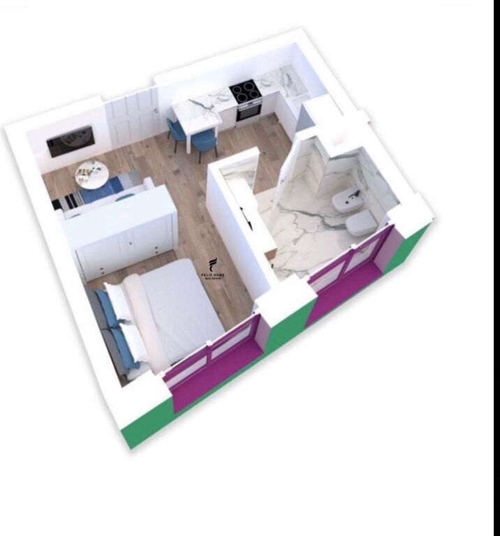 SHITET GARSONIERE 32 M2 ALI DEMI 75.000 EURO  FH-69548