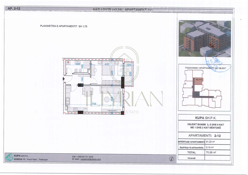 🏡 Vendesi Appartamento 1+1 a Paskuqan – Investi Fin dall'Inizio!