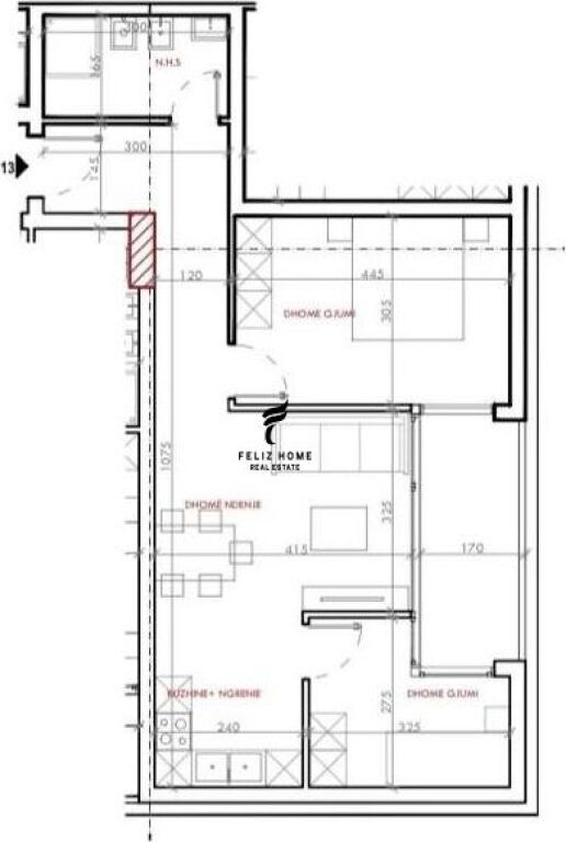 FOR SALE APARTMENT 2+1 ASTIR 105,000 EURO FH-69556