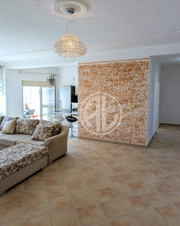 Apartment 3+1+2 with Veranda for Rent near the Stadium, Durres – Newly Renovated and Furnished for Sale.