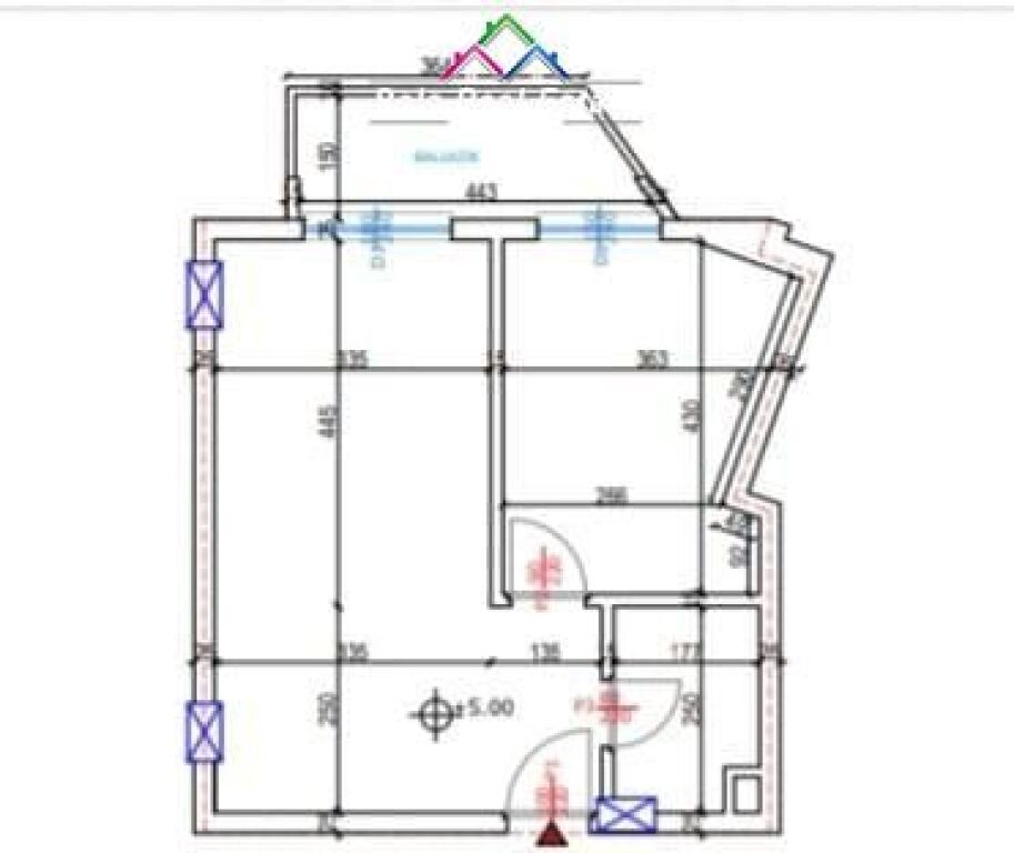 Apartment For Sale 1+1 In Qerret (ID BDR31) Kavaje