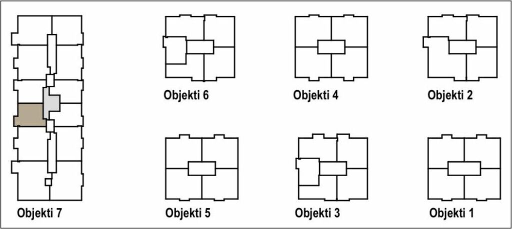 Ajka Rezidence Shitet apartament 2+1+2