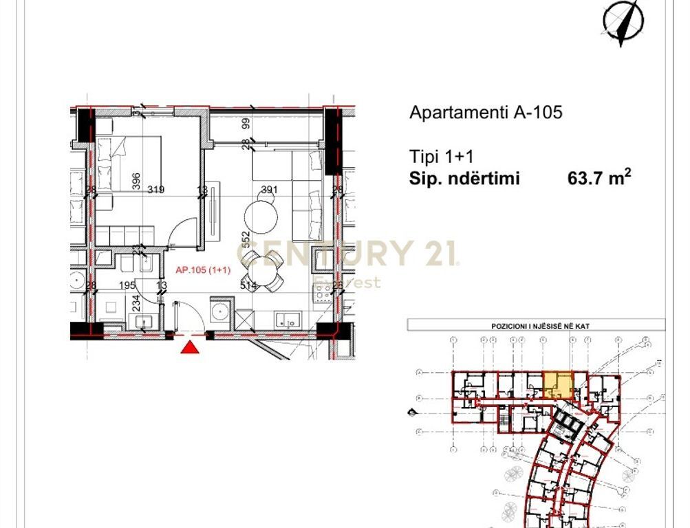 RRUGA BARDHYL – SHESIM APARTAMENT 1+1