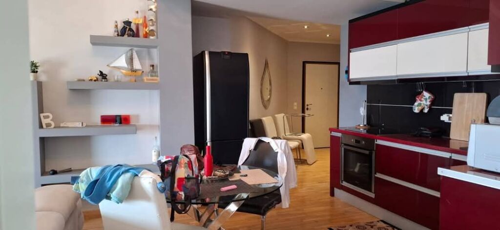 FOR SALE APARTMENT 2+1+VERANDA WITH SEA VIEW IN SARANDE