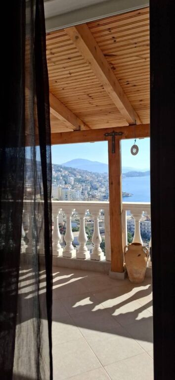 FOR SALE APARTMENT 2+1+VERANDA WITH SEA VIEW IN SARANDE
