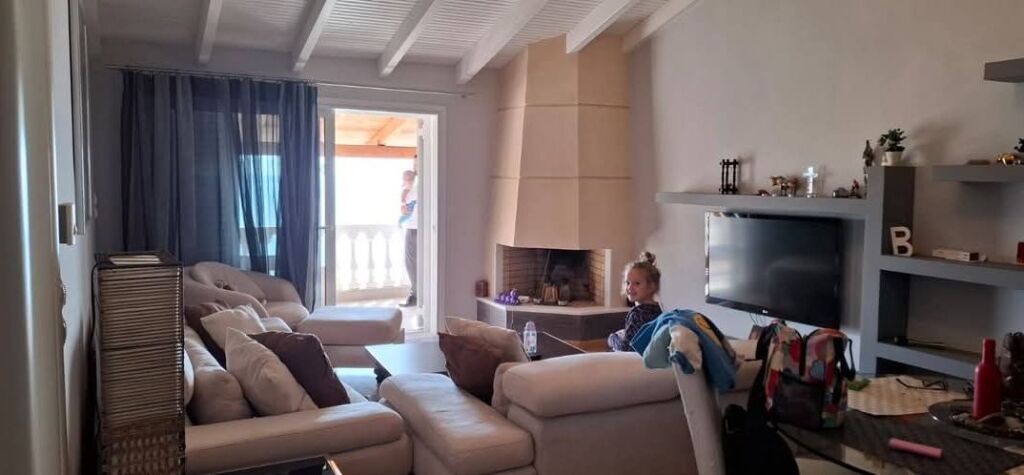 FOR SALE APARTMENT 2+1+VERANDA WITH SEA VIEW IN SARANDE