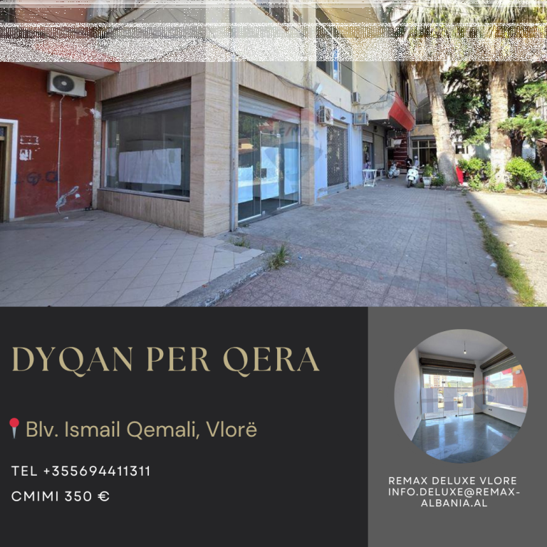 🏢 SHOP FOR RENT NEAR THE VLORA STADIUM