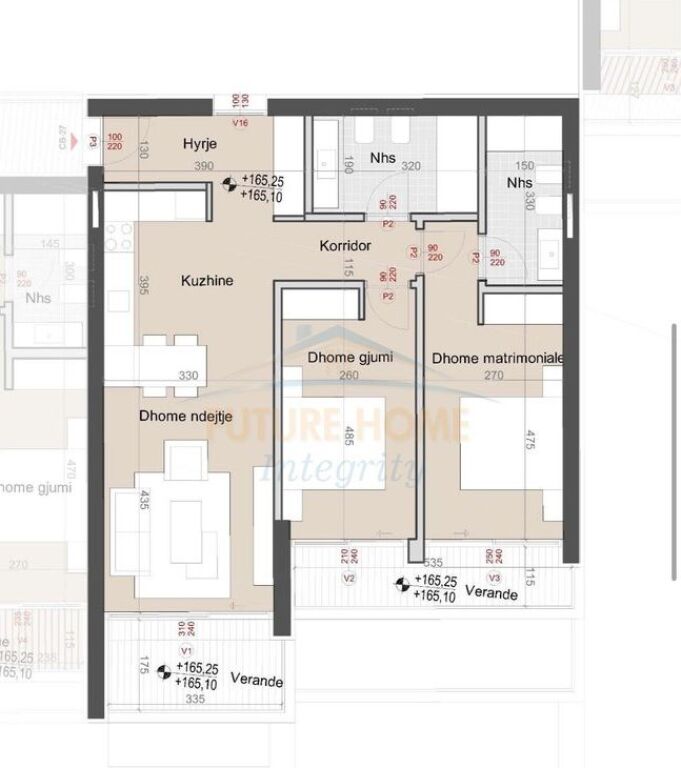 Apartment 2+1+2 for Sale, Green Coast 2, Palase