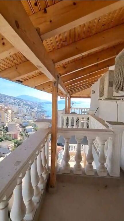 FOR SALE APARTMENT 2+1+VERANDA WITH SEA VIEW IN SARANDE