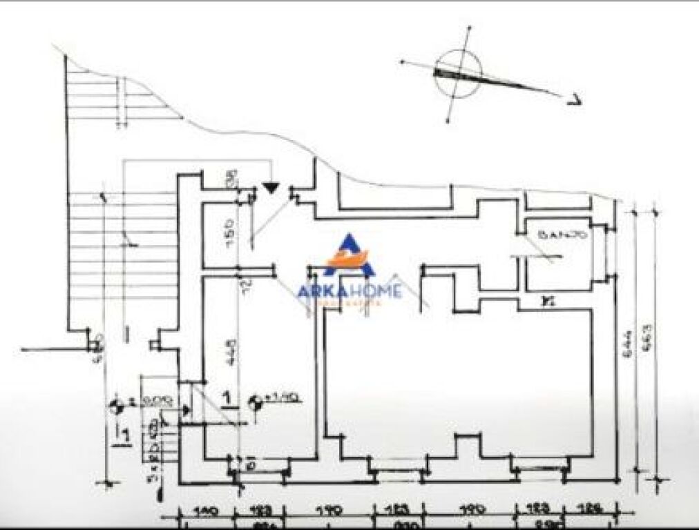 BUSINESS PREMISES FOR SALE 76.16M2 "NEAR THE PANTS" 235000 EURO