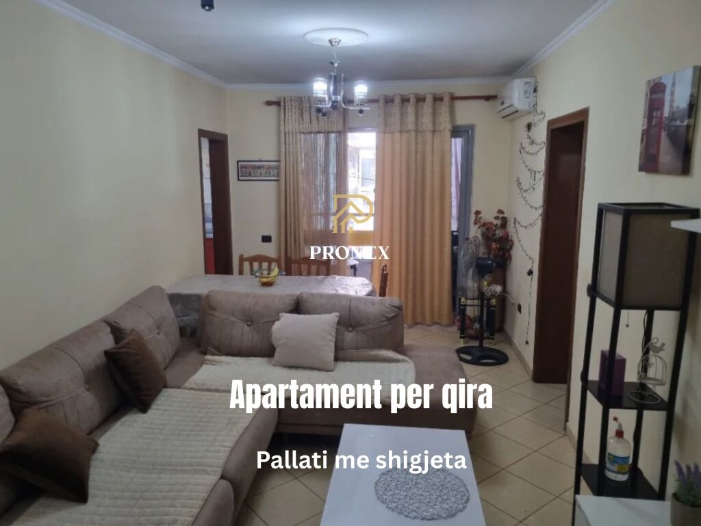 Apartament me qera - Pallati me shigjeta