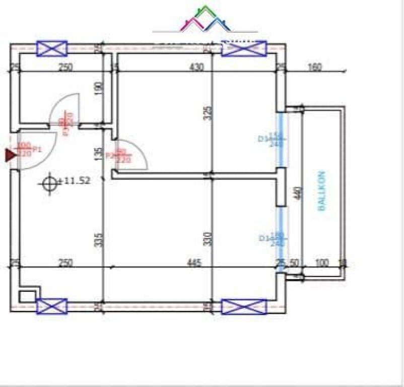 Apartment For Sale 1+1 In Qerret (ID BDR36) Kavaje