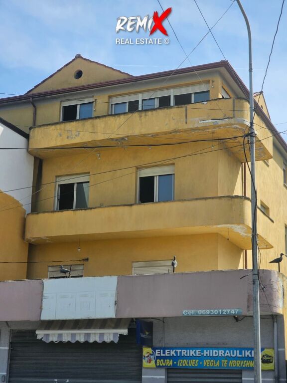 🏢 OBJEKT MULTIFUNKSIONAL PËR SHITJE – BUZË RRUGE KRYESORE, ALEKSANDËR GOGA, DURRËS