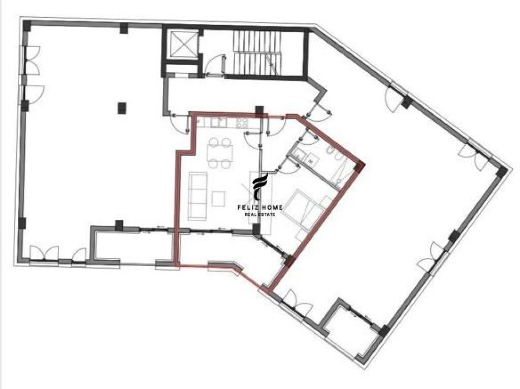 SHITET APARTAMENT 1+1 PALASE 228.500 EURO FH-69726