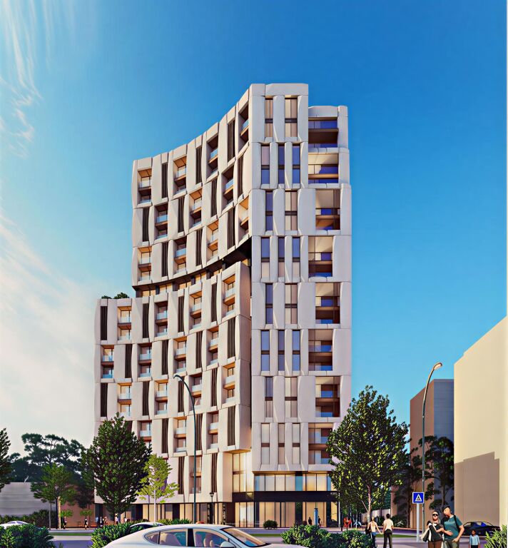 Appartamento 1+1 in vendita – Monolith Residence, Via Bardhyl !