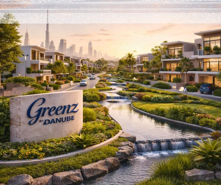 Shiten Vila në Greenz Danube – Dubai International Academic City