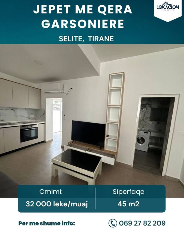 GARSONIERE ME QIRA TIRANE - SELITE