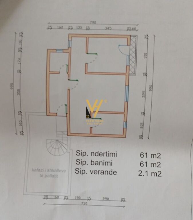 SHITET APARTAMENT 2+1+BLK TE RRUGA BARDHOK BIBA 130.000 EURO