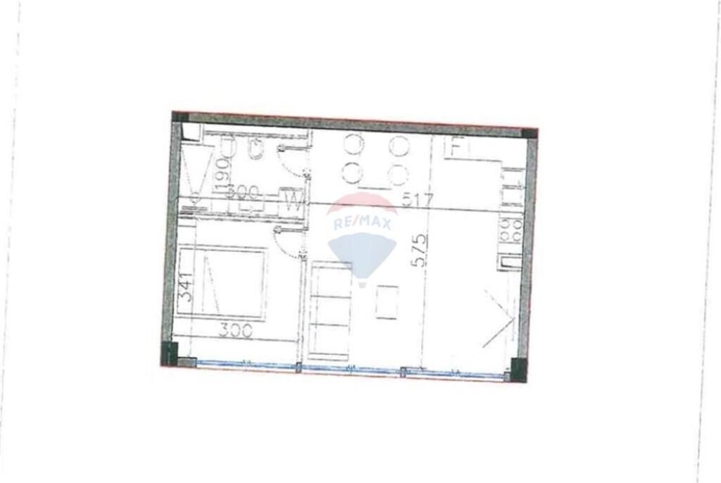 Apartament 1+1 tek "Vilage Square", Palase!