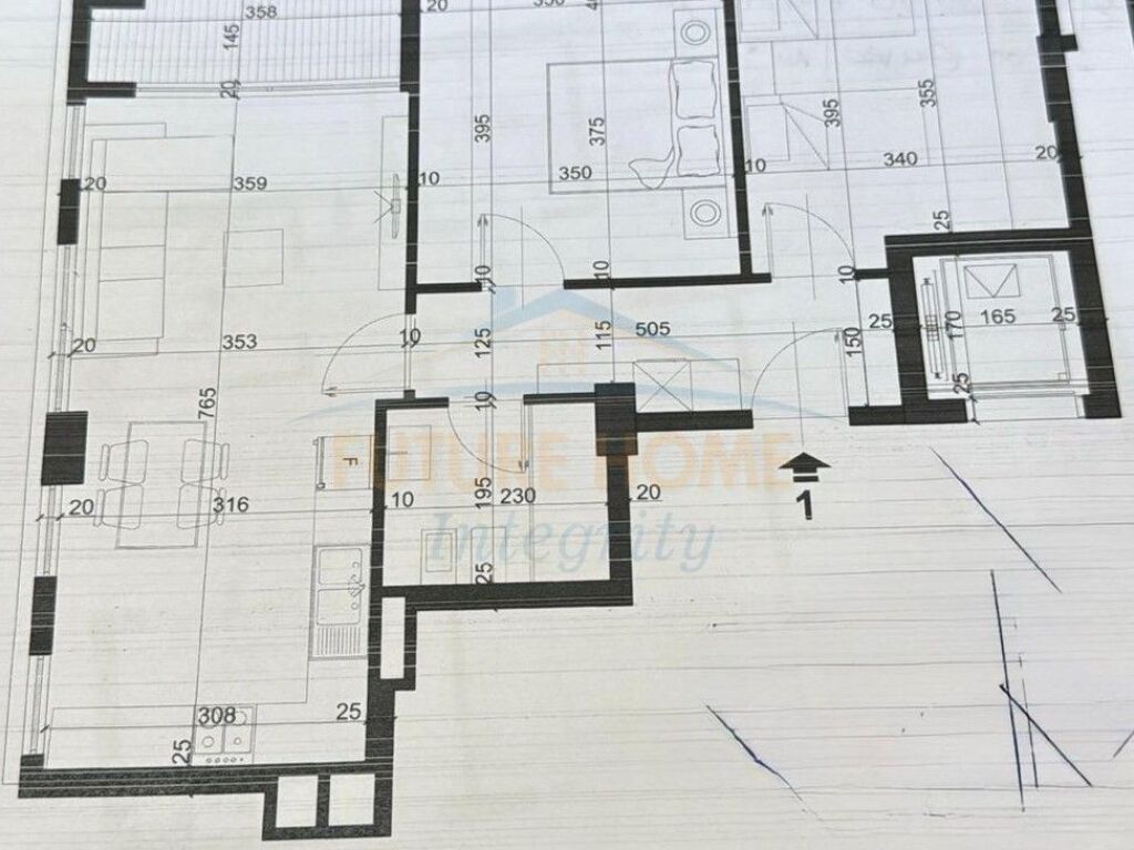 Shitet, Apartament 2+1, City Residence, Tiranë.