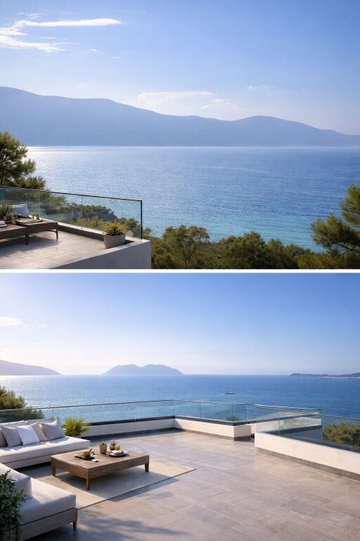 Appartamento in Vendita con Vista Mare Completa - Acqua Fredda, Vlore