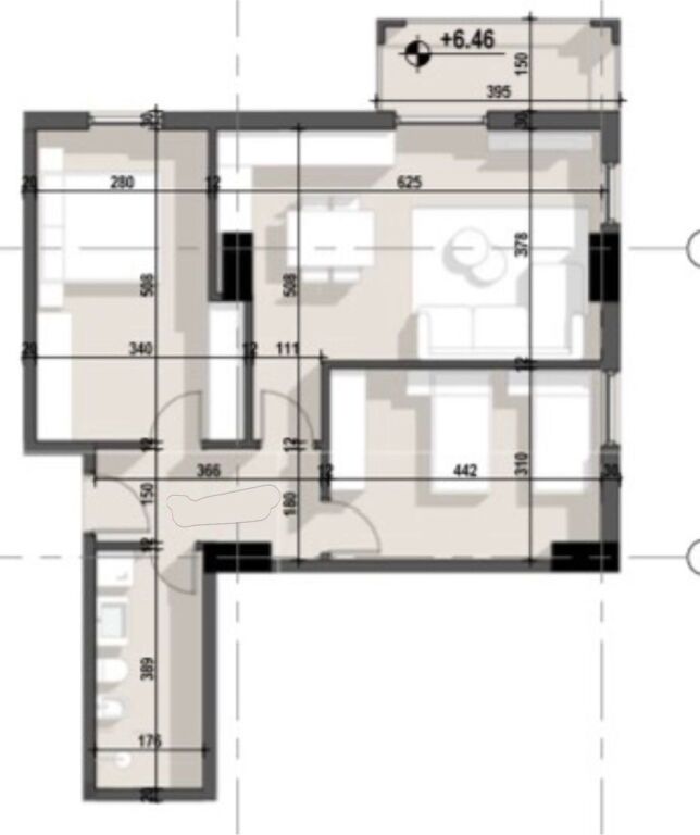 Appartamento 2+1 in vendita presso Green Hill Residence.