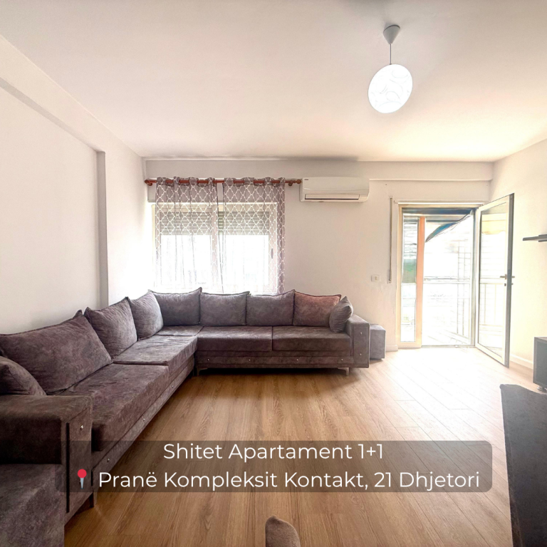 Shitet Apartament 1+1 | 21 Dhjetori 📍 Pranë Kompleksit Kontakt