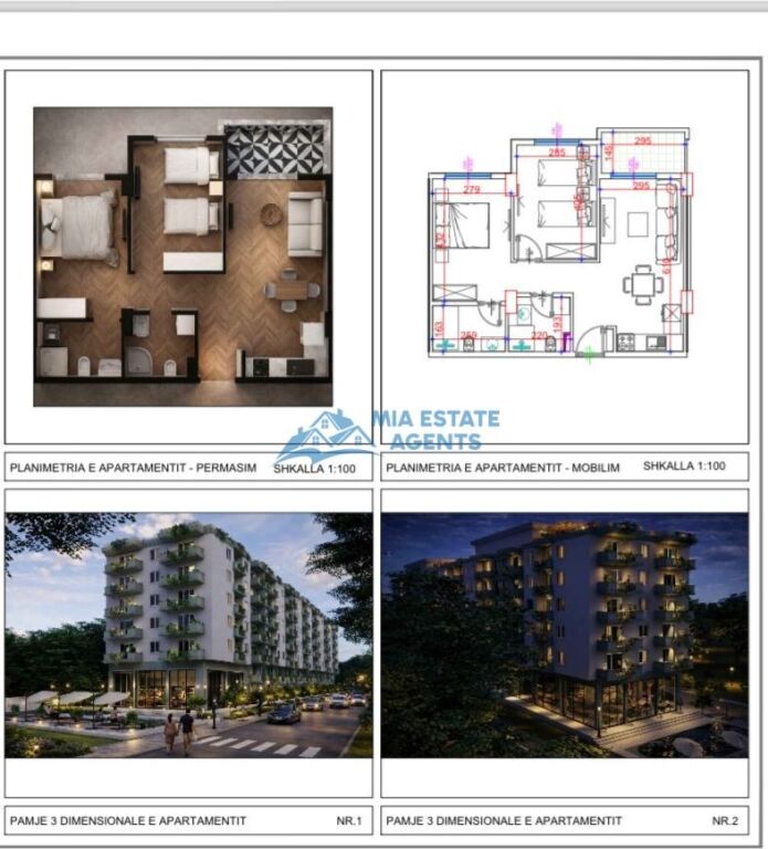 Apartament 2+2 per shitje tek ERDIAR Residence!!