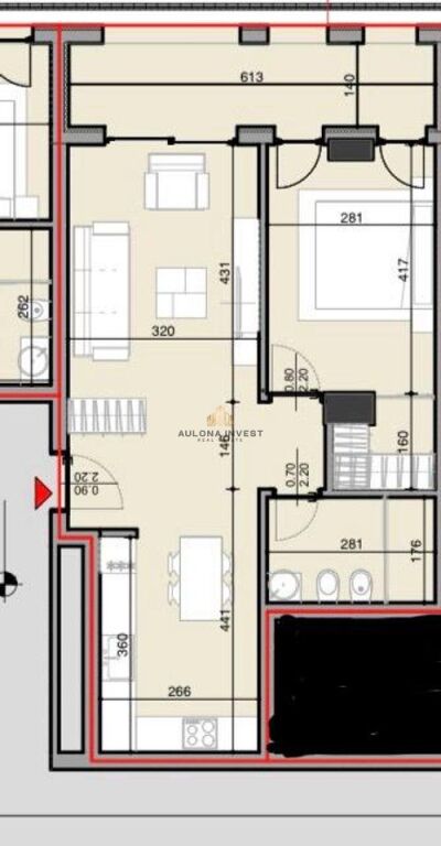 VALONA HILLS, APPARTAMENTO 1+1 IN VENDITA