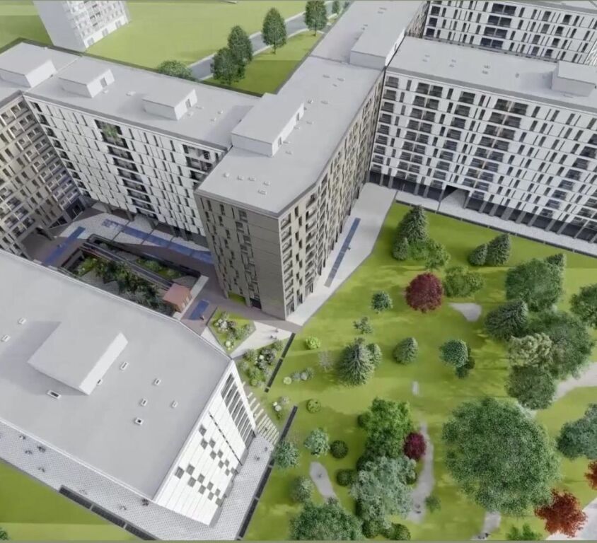 Shitet Apartament 2+1+2 tek Riverside Residence