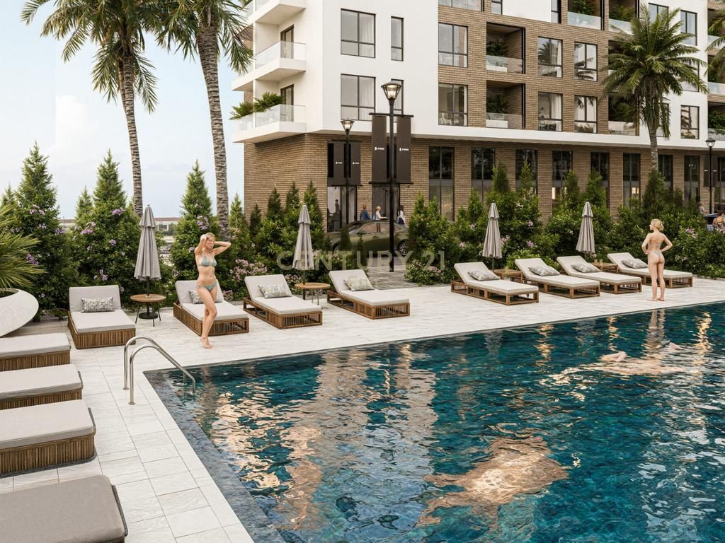 SHESIM APARTAMENT LOFT KATI 0 ME VERANDE TEK "VIZION 2 REZIDENCE" NE GOLEM !!!