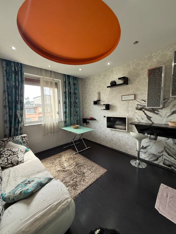 Opposite the Colosseum on Durres Street, a 2+1 Apartment Invested and Furnished is for Sale!