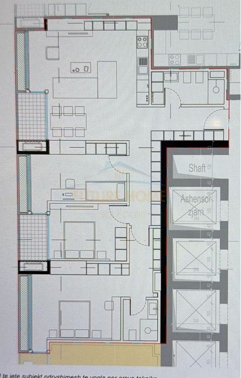 OKAZION Shitet, Apartament 3+1+2, Lion Residence II, Tiranë.