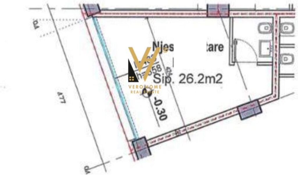 JEPET ZYRE 25 M2 ME QERA TE BULEVARDI I RI 32.000 LEKE