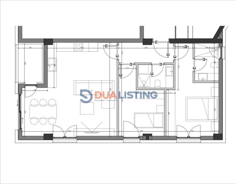 Shitet Apartament 2+1+ post parkimi ne Sun Palase, Dhermi.