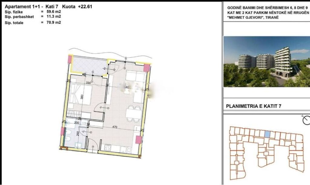 Appartamento 1+1 in vendita presso Aluna Residence! 88.750 €