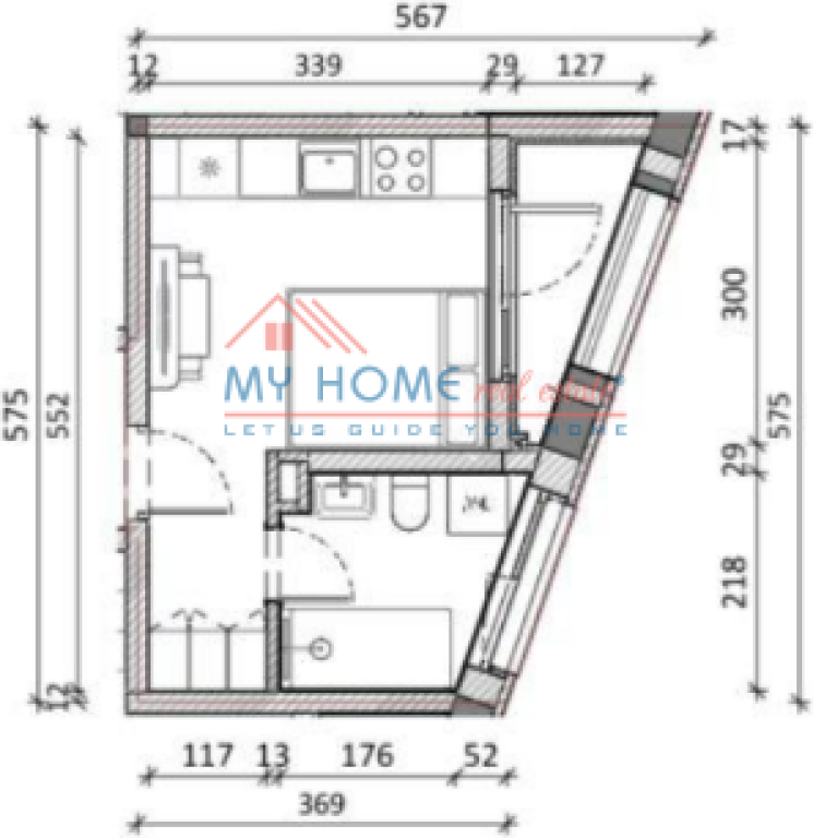 Garsoniere ne Shitje Kompleksi Kadiu Tirane