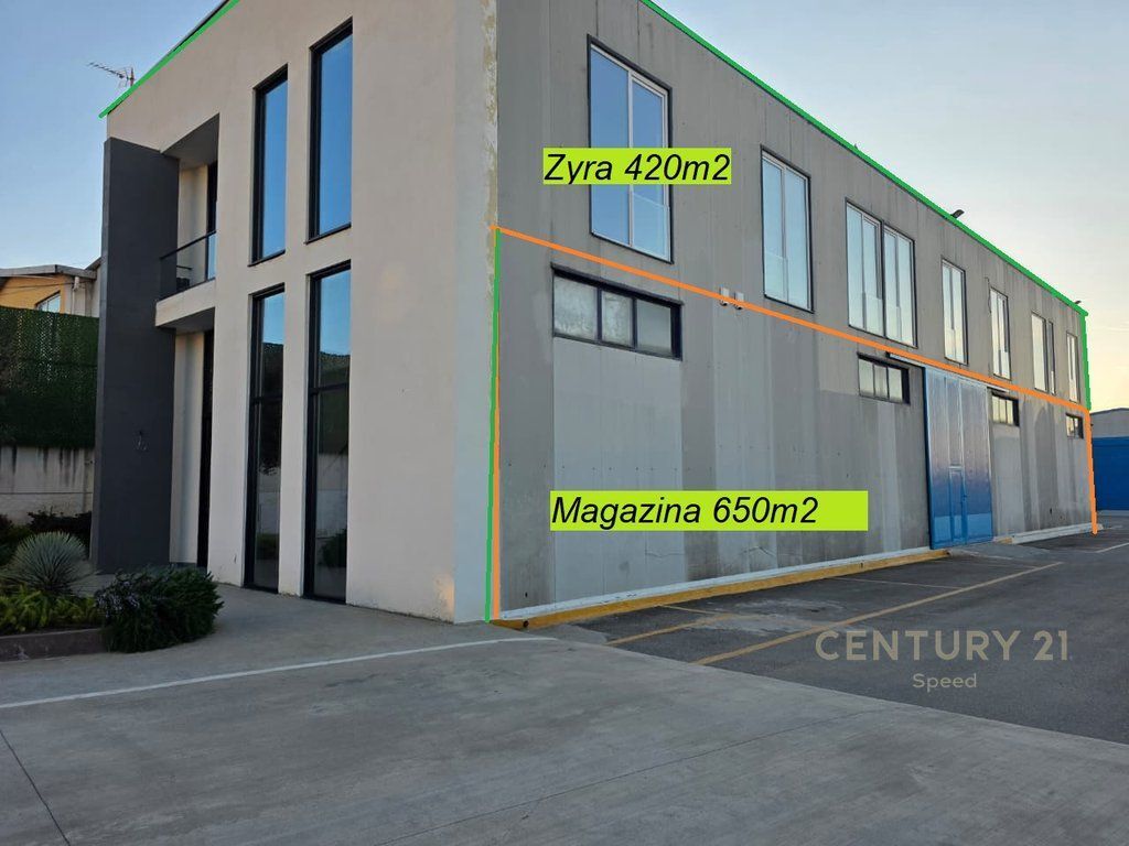 Japim me qira Objekt Komercial prane QTU, Zyra+Magazina