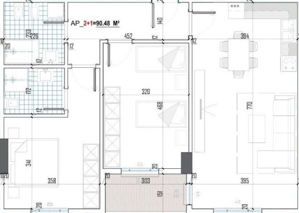 🏡Shitet Apartament 2+1 te Bridge Side Rezidence ne Paskuqan❗