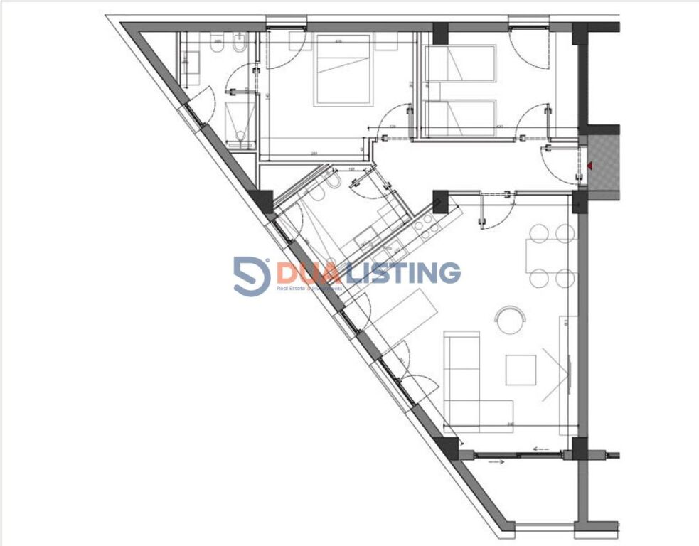 Shitet Apartament 2+1+ post parkimi ne Sun Palase, Dhermi!