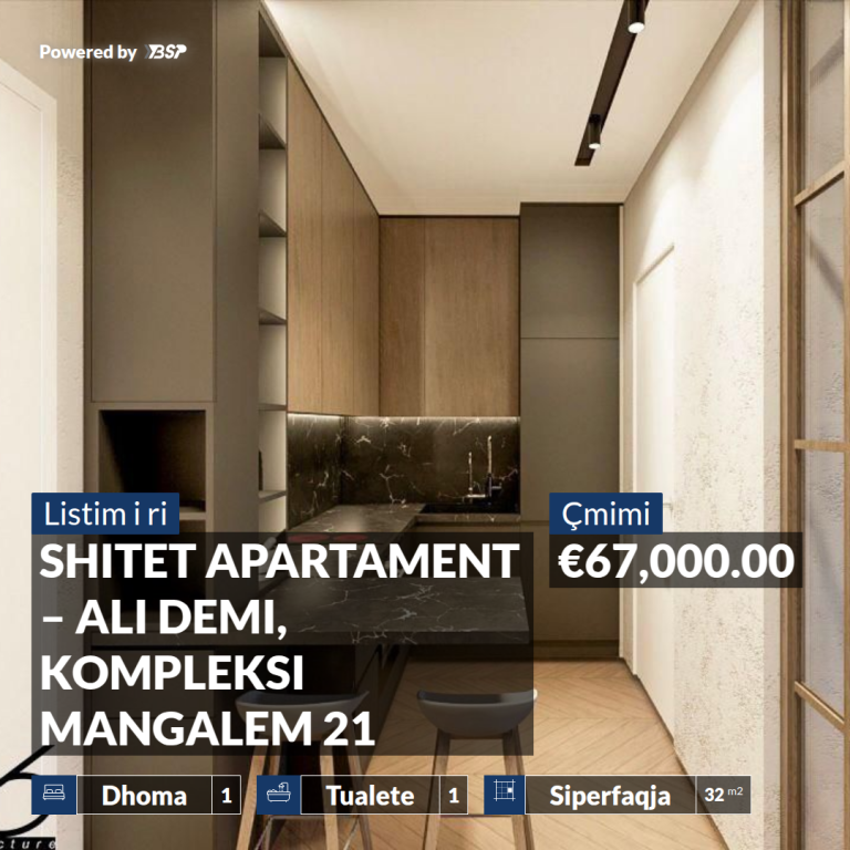 APPARTAMENTO IN VENDITA – COMPLESSO MANGALEM 21